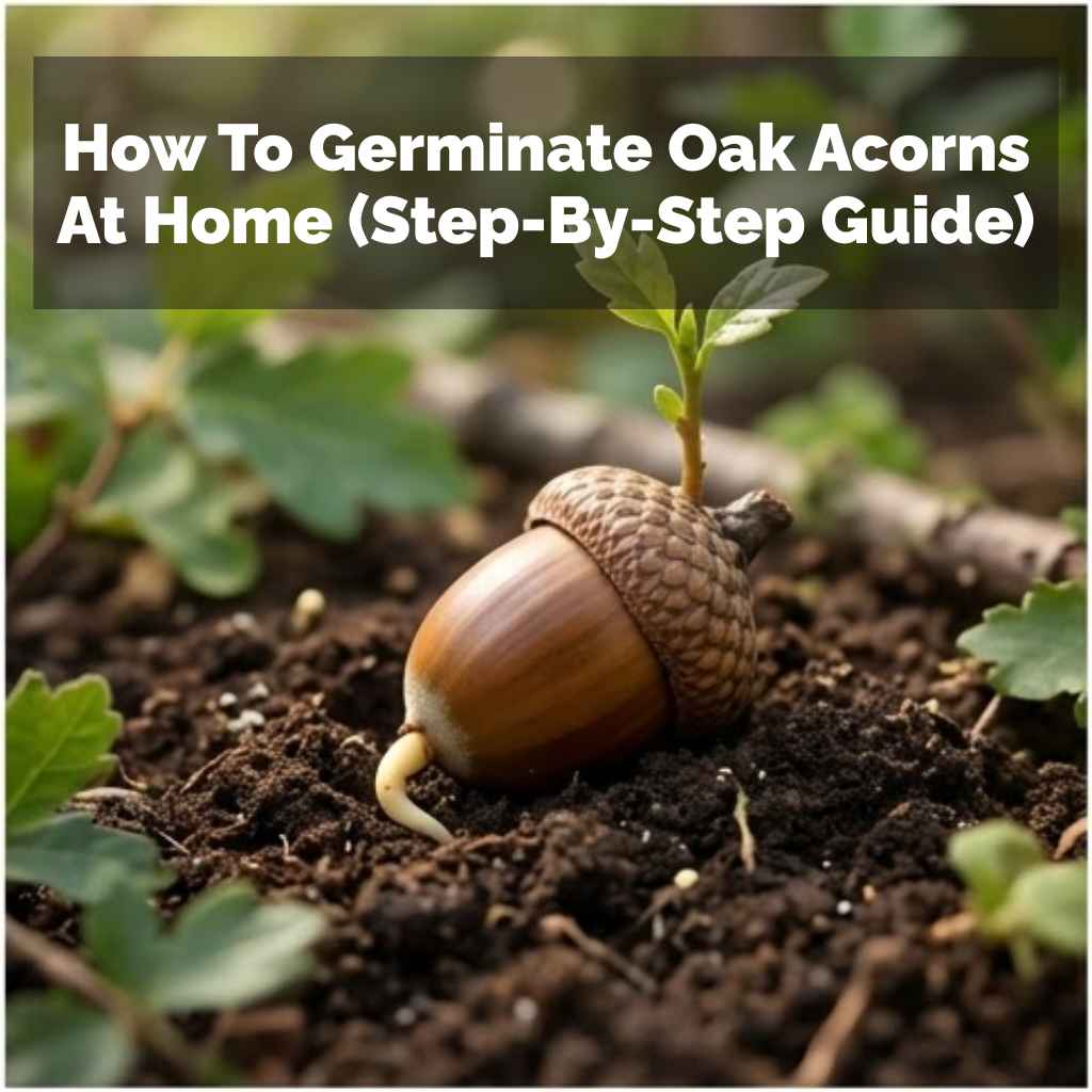 How To Germinate Oak Acorns At Home