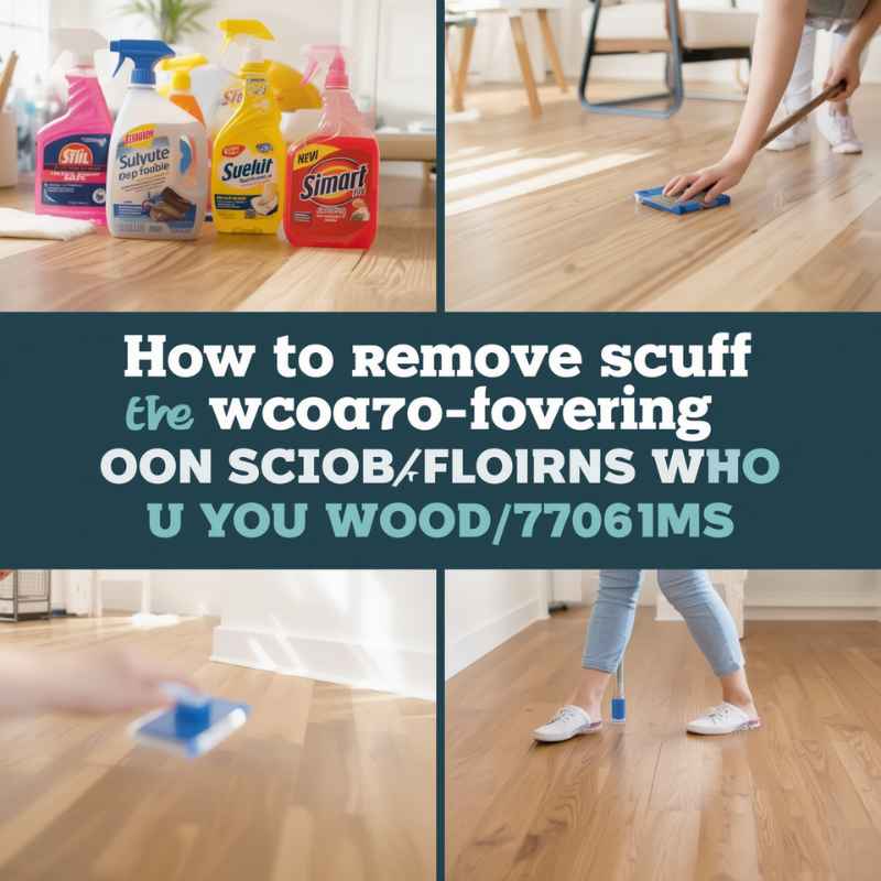 How To Remove Scuff Marks On Wood Floors Without Damage