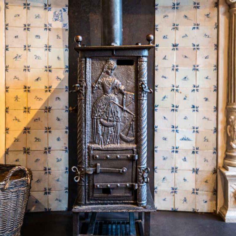 Old Cast Iron Wood Heaters