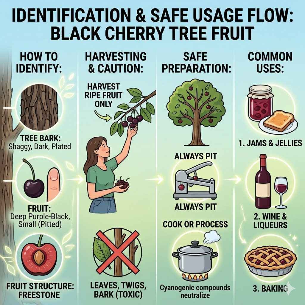 Quick Tips for Enjoying Black Cherries Safely