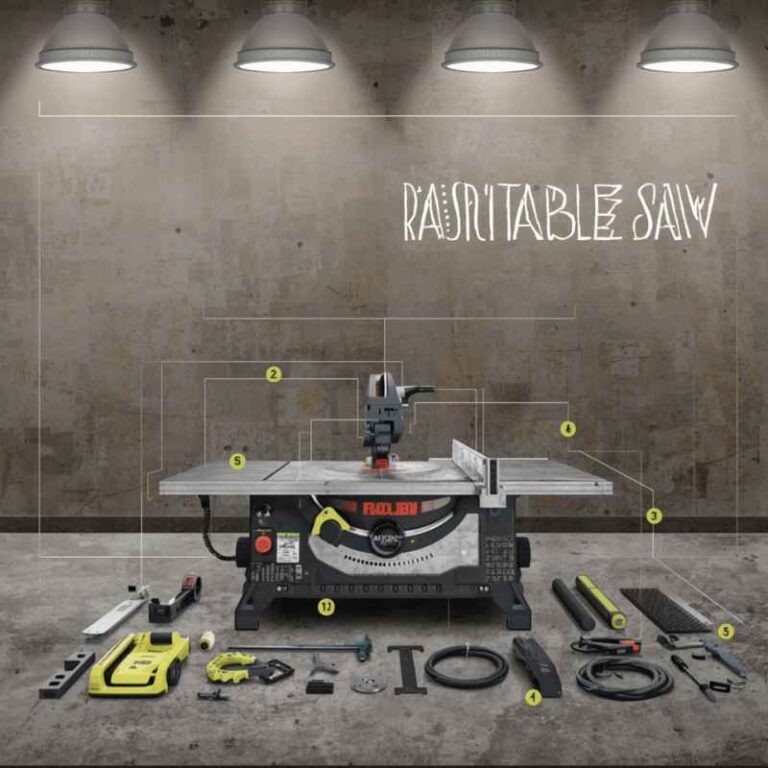 Ryobi Table Saw Parts List