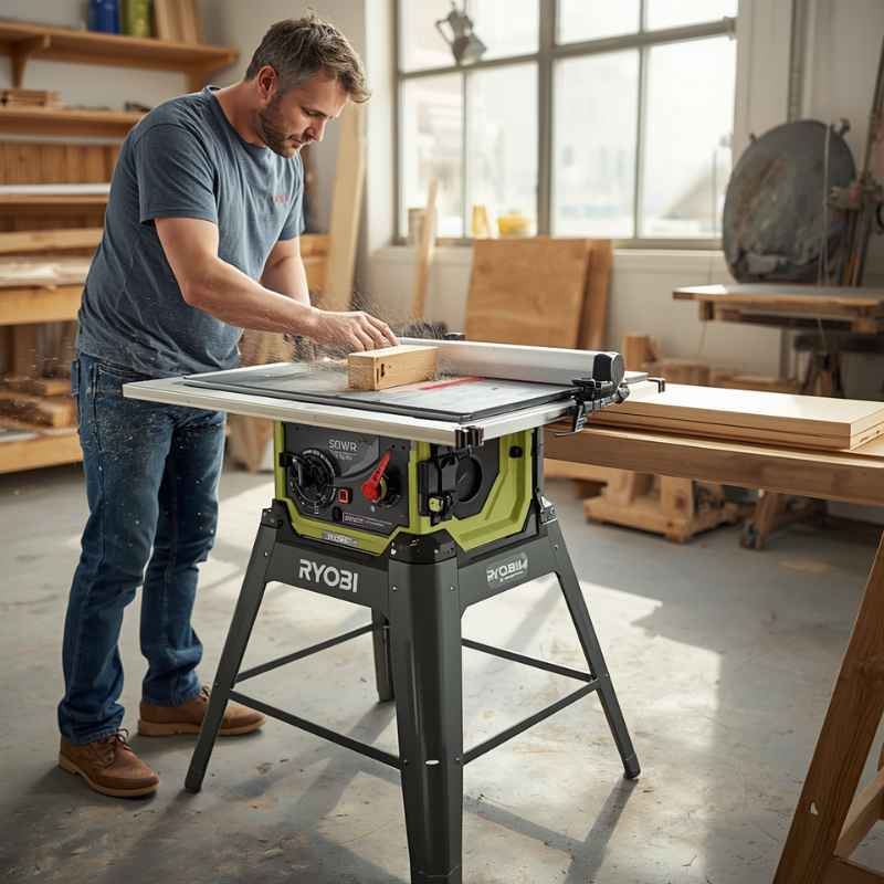 Ryobi Table Saw With Stand