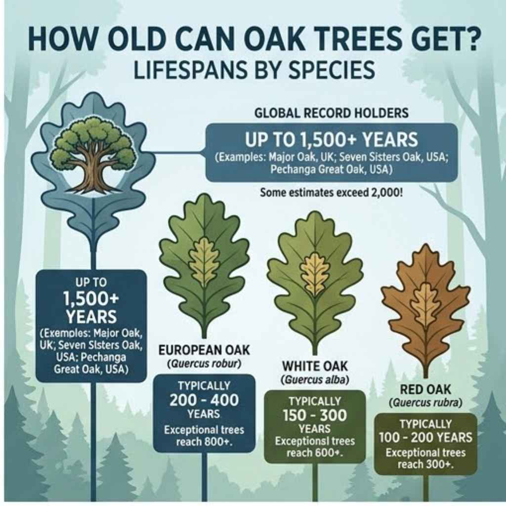 The Incredible Lifespan of Oak Trees