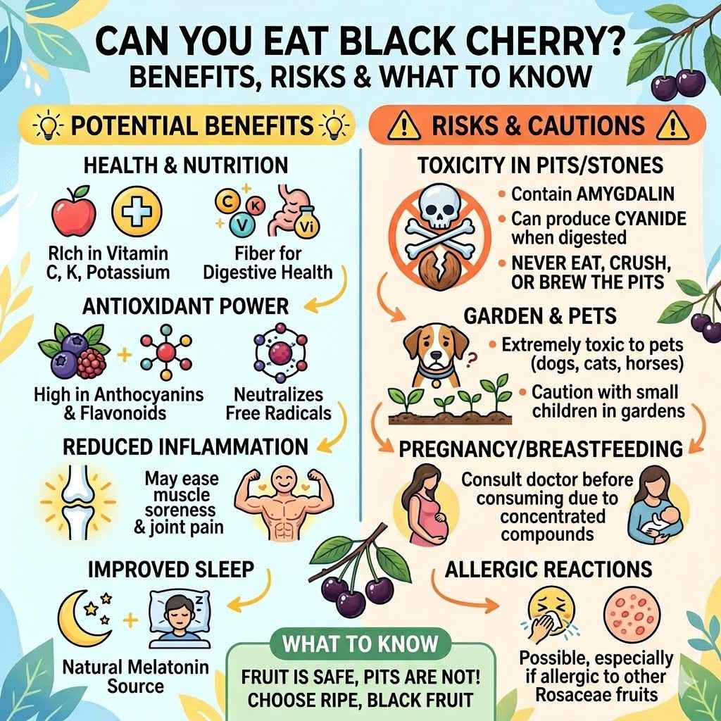 Understanding Edible Black Cherries