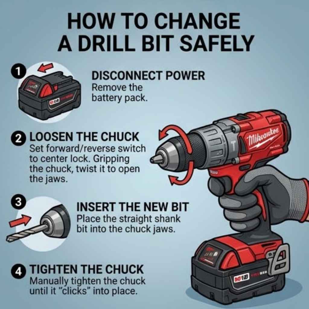 Understanding Your Drill's Chuck