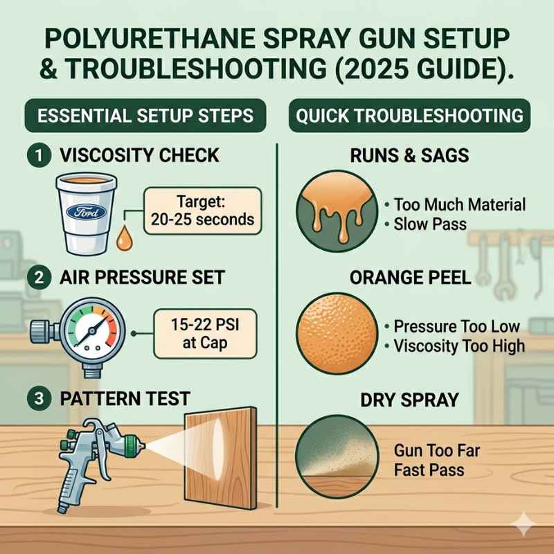 What Makes a Spray Gun Good for Polyurethane