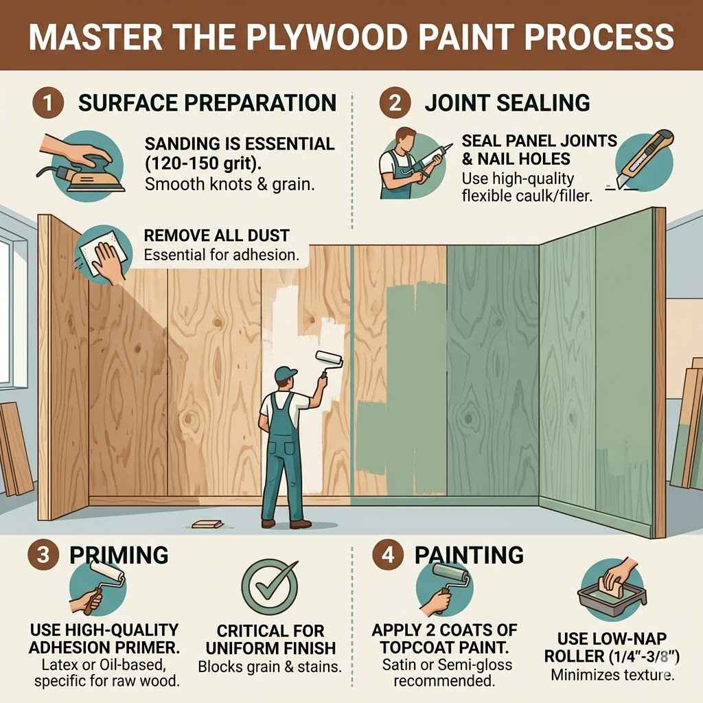 What is Plywood and Why Paint It?
