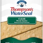 Thompson's WaterSeal clear wood sealer for bathroom wood