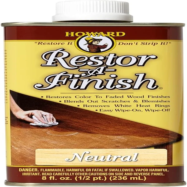 Howard Products Neutral Restor-A-Finish 8 ounce bottle