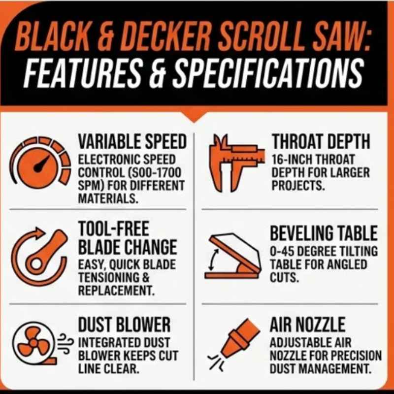 What is a Black & Decker Scroll Saw