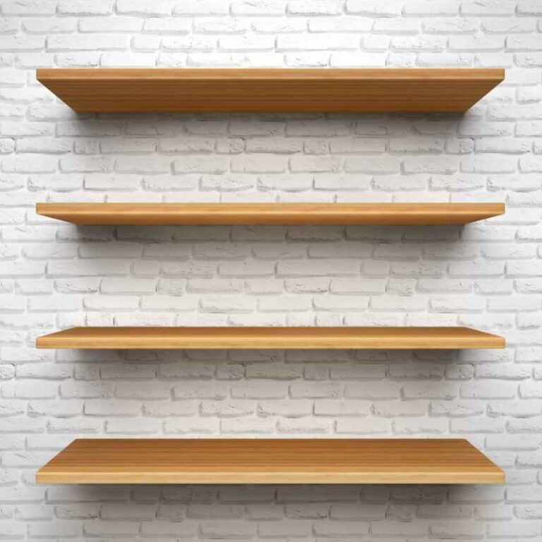 Built In Shelves Between Studs