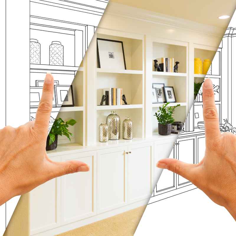 Built In Wall Shelves Ideas That Make Any Room Look Custom