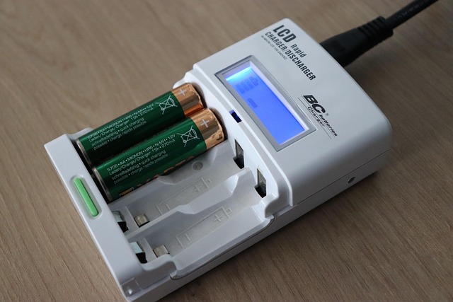 Craftsman V20 battery on charger showing charge indicator