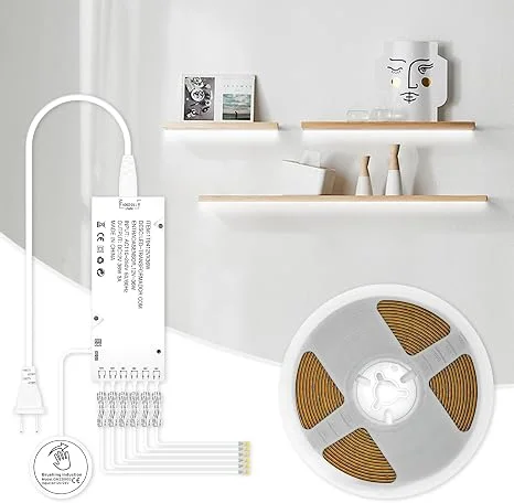 CUBITOR under-cabinet LED light strip kit for bookshelves