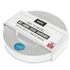 WoodPress® 5/8 inch Matt White Melamine Edge Banding, Pre-Glued Veneer Tape – 25