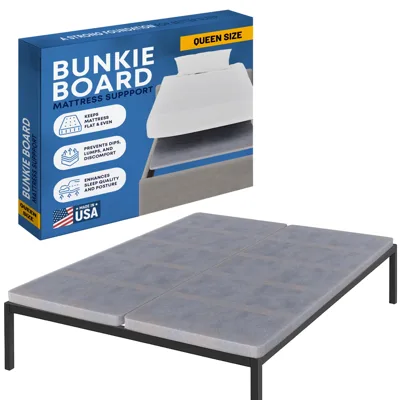 Continental Sleep 1.5 inch split wood bunkie board for a queen bed