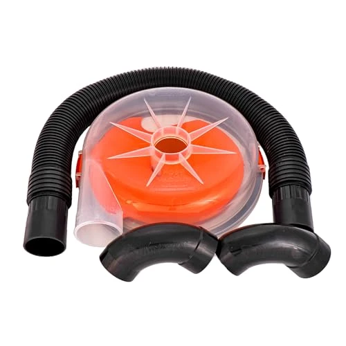 VEVOR vortex cone cyclone dust collector with dual collection bags