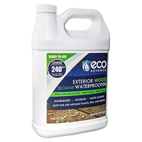 Eco Advance exterior wood waterproofer spray bottle