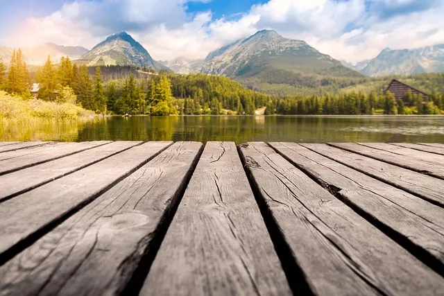 how long should a deck dry before staining moisture meter check