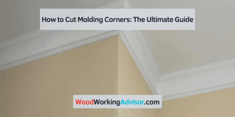 How to Cut Molding Corners: Crown Molding Inside & Outside Corner Guide