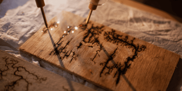 How to Fractal Burn Wood: Lichtenberg Technique, Machine Setup & Safety
