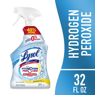 Lysol hydrogen peroxide all-purpose cleaner, bleach-free