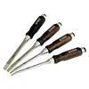 Narex mortise chisel set with four chisel widths for cutting mortise and tenon joints