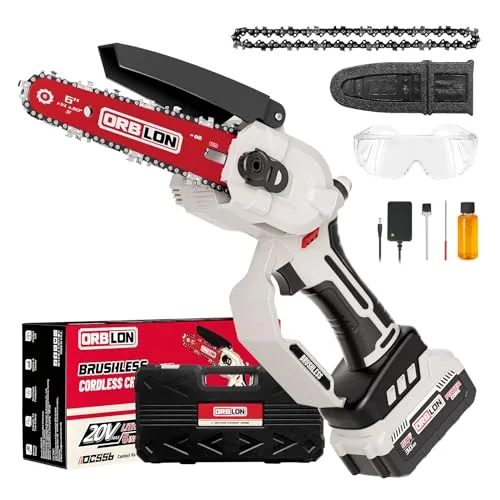ORBLON cordless mini chainsaw for DeWalt 20V Max battery