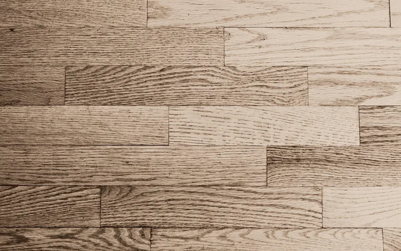 close-up of stained wood grain showing color and finish depth