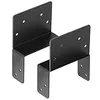 Adjustable 4x4 post to beam connector for structural deck framing 4x4 Post to Beam Connector Adjustable