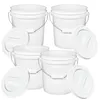 House Naturals 2 gallon food grade bucket with lid