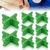 8-piece ABS spacer set marked 1/16, 1/8, 3/16 and 1/4 inch
