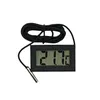 LCD digital thermometer with waterproof probe