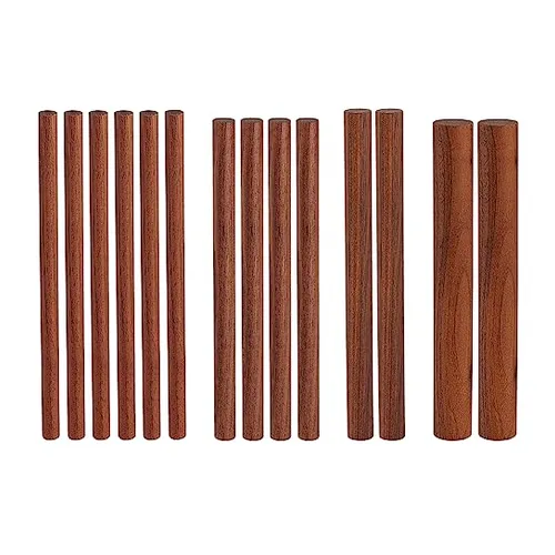 Walnut dowel rods for dark-color checker pieces