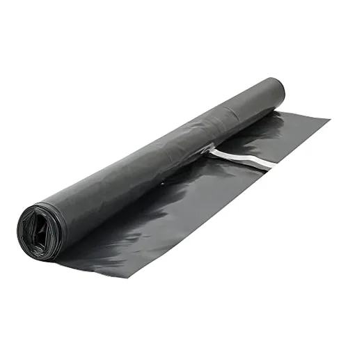 Moisture barricade underlayment film for vinyl and laminate flooring