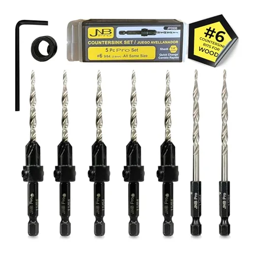 Self-Centering Countersink Bit Set