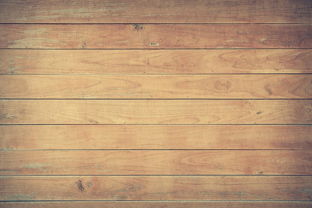 Refinished wood floor with visible grain pattern