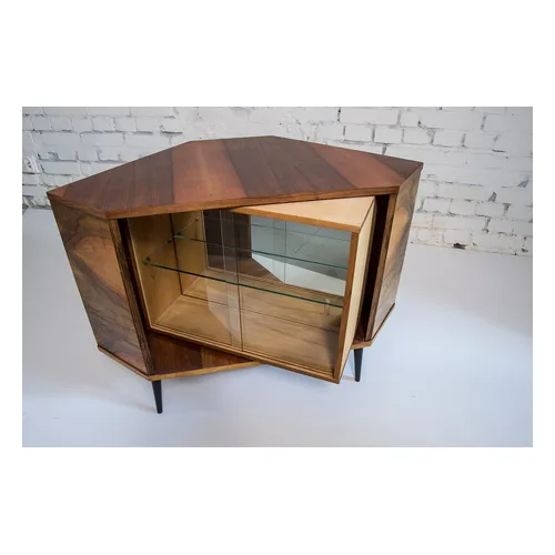Painted cabinet furniture piece, a common MDF application