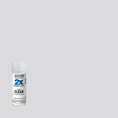 Rust-Oleum Painters Touch 2X clear gloss spray can