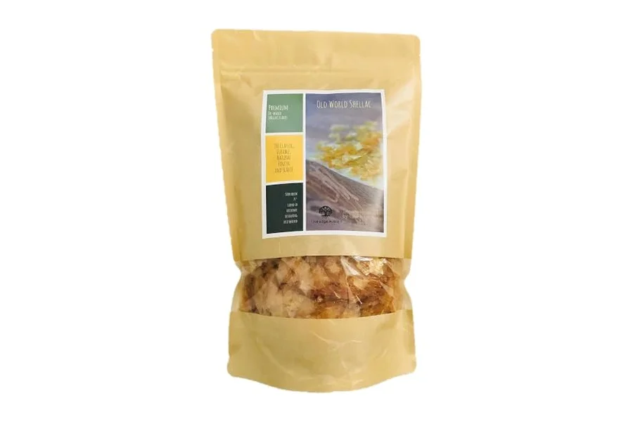 De-waxed super blonde shellac flakes for mixing your own shellac primer De-waxed super blonde shellac flakes for mixing your own shellac primer
