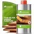 Nordicare teak oil bottle for outdoor furniture restoration