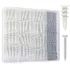 104-piece self-drilling plastic drywall anchor and screw kit