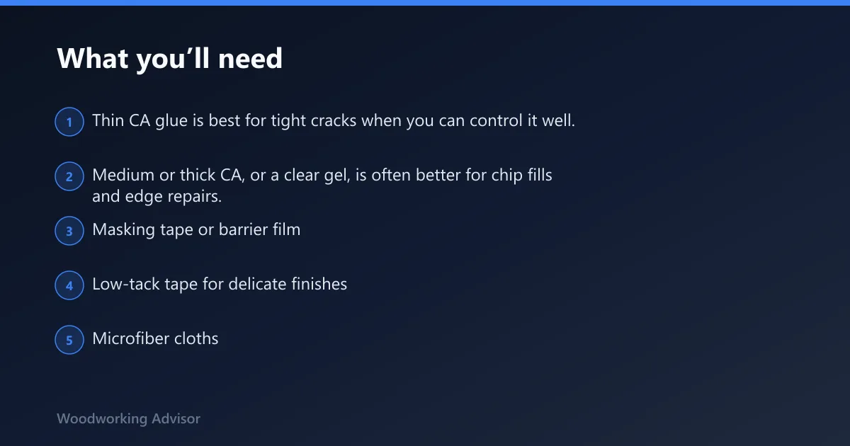 Steps: What you’ll need