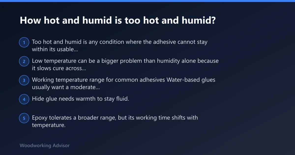 Steps: How hot and humid is too hot and humid?