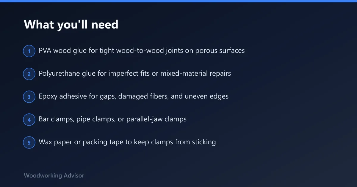 Steps: What you'll need