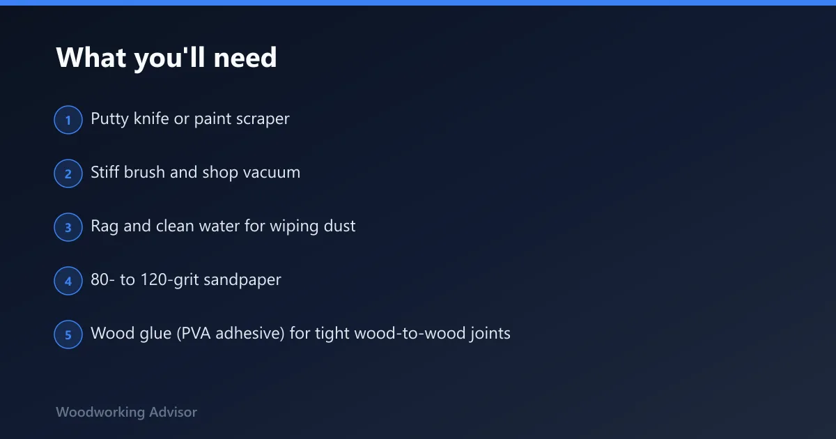 Steps: What you'll need