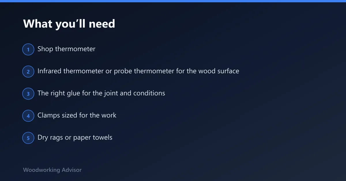 Steps: What you’ll need