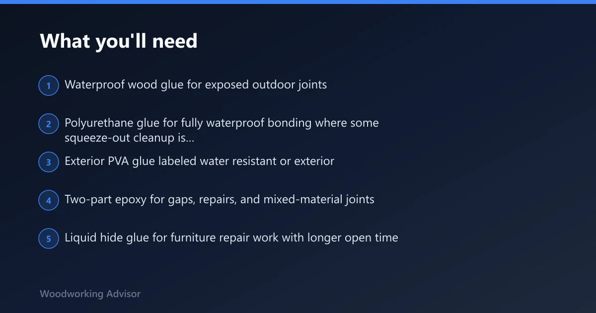 Steps: What you'll need