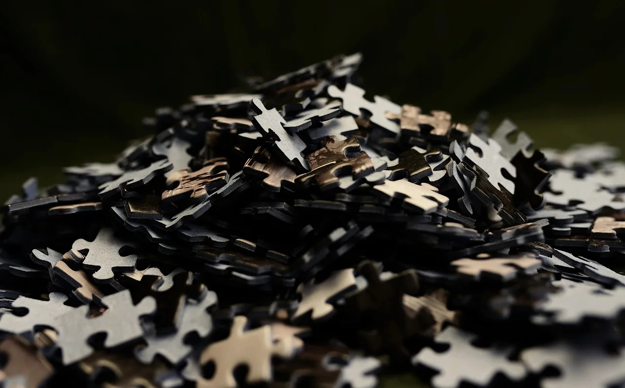 How do you glue wooden puzzle pieces back together without visible lines?