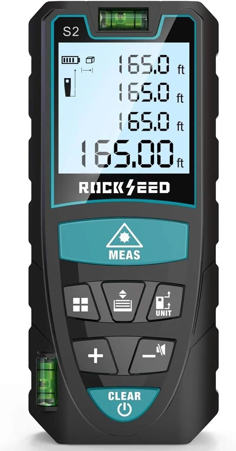 RockSeed digital laser distance measure tool
